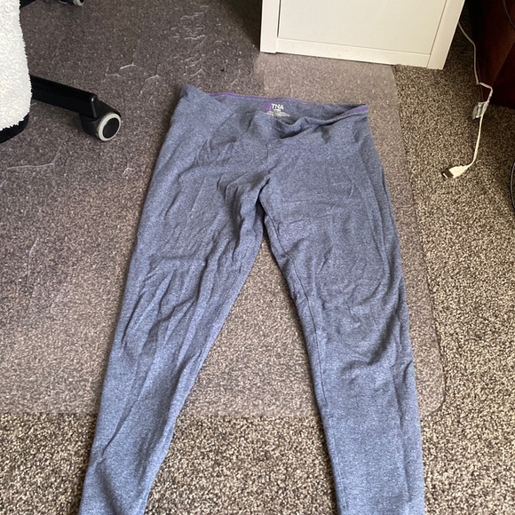 Size medium light blue tna leggings - Picture 1 of 2